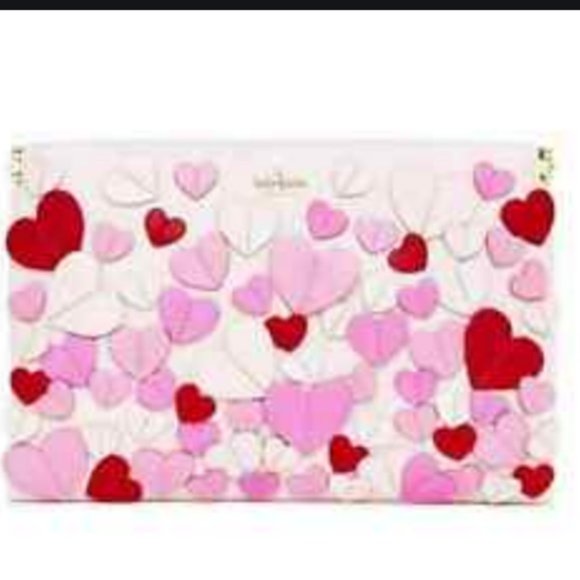 Kate Spade Secret Admirer Pink Hearts purse bag - Picture 2 of 12